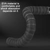 Bicycle Drop Handlebar Road with End Left and Right Tape, Bike, EVA, Plugs, Set, White, SPG5-WH
