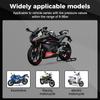 Motocyklowy TPMS Moto Systemy Alarmowe Opon Zasilanie Słoneczne Czas Rzeczywisty Z 2 Czujnikami Zewnętrznymi System Monitorowania Ciśnienia w Oponach Alarm Temperatury