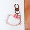 Creative Cartoon Kitty Bow Keychain Pendant, Cute Bag Decoration, Small Gift Accessories for Women