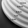 New 1 Roll/40cm Polyester Boning 6-15mm Sew-Through Bone Support Tape Low Density Sewing Accessories Wedding Dress Making
