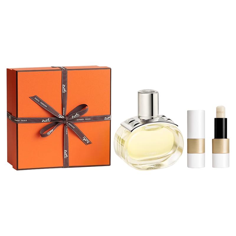 Hermes Bahni Gift Box Set EDP Ginger Patchouli + 16836753 16836753-Bachni perfume 60ml + lip balm 3.5g