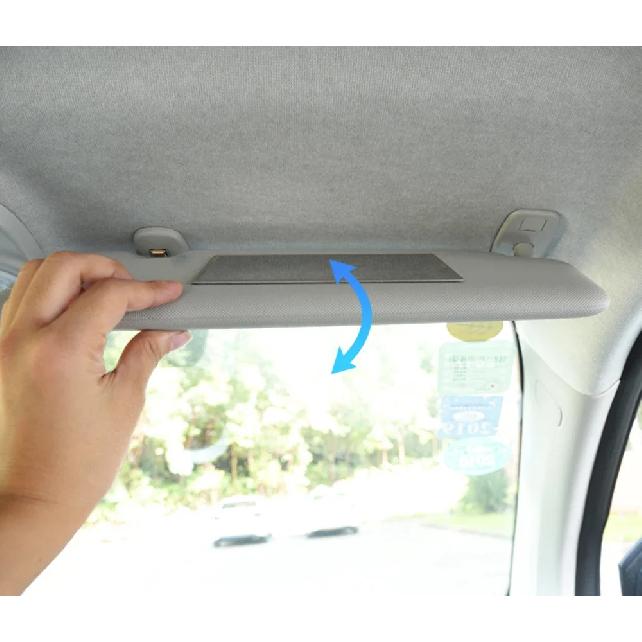 Auto Schminkspiegel Tragbar Auto Sonnenschutz Visier HD Spiegel Auto Innenraumspiegel Für Smart Fortwo 451 2009-2014 Auto-Styling