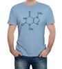 Mens Chocolate Molecule T-Shirt Sweets Candy Love Funny Science Chemistry Eat