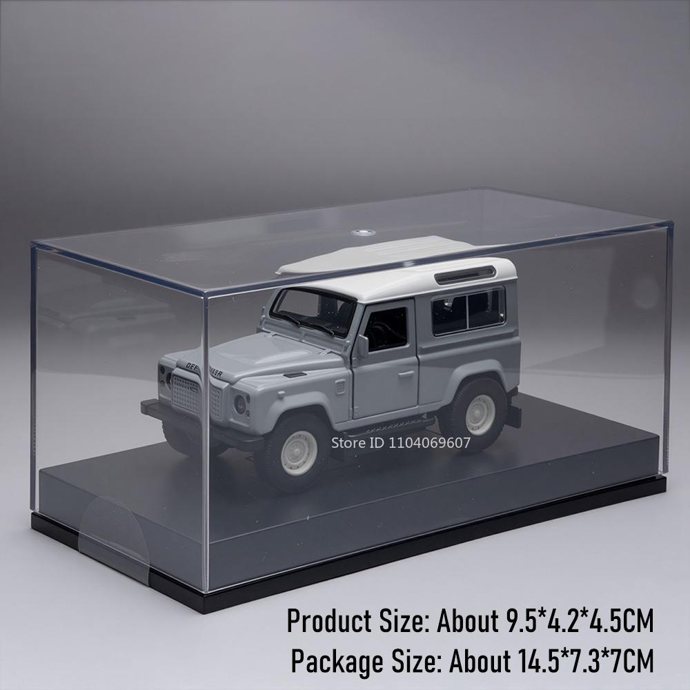 1:43 Land Rover Defender Model Toy Off-road Cars Alloy Diecast Doors Opened Rubber Tires Simulation Interior Ornament Vehicles
