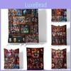Watching Horror Movie Blanket Halloween Decorations Soft Home Bedspreads Warm