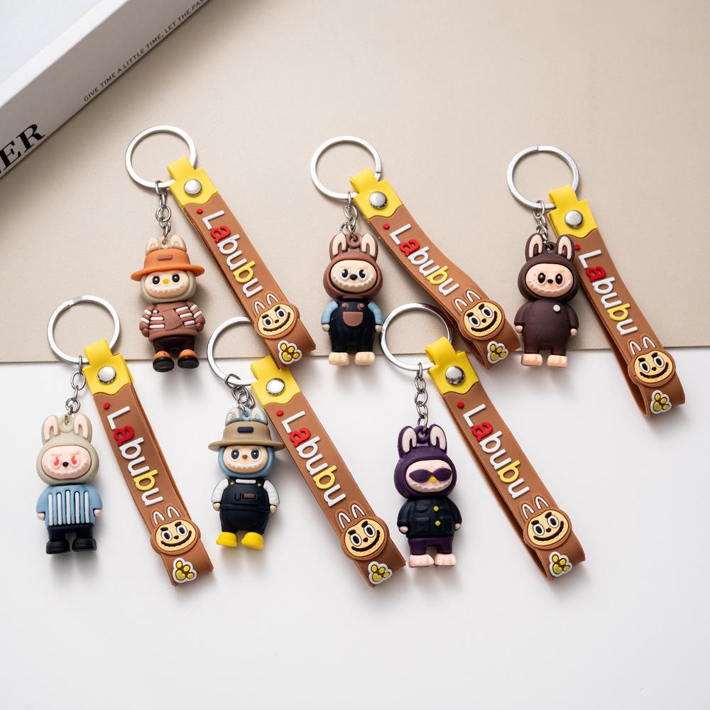 

Cartoon Catwalk Doll Keychain Pendant Car Pendant Ground Marketing Student Activity Gift random 1