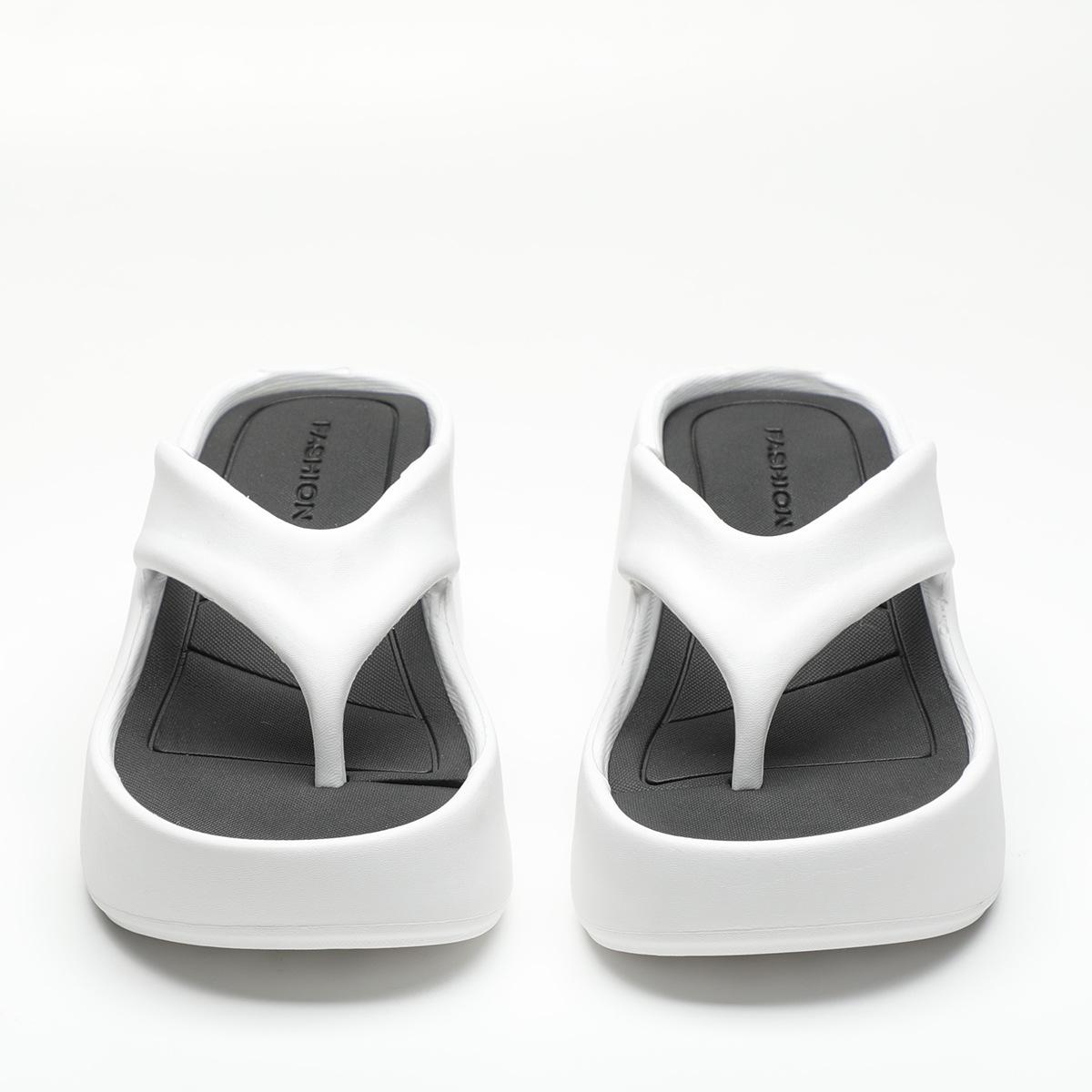 

Тапочки на сверхвысоком каблуке 8 см. Женские шлепанцы. Летние противоскользящие и неприятные запахи из ЭВА для уличной носки. Модные универсальные сандалии для дома и дома. 35-36 белый