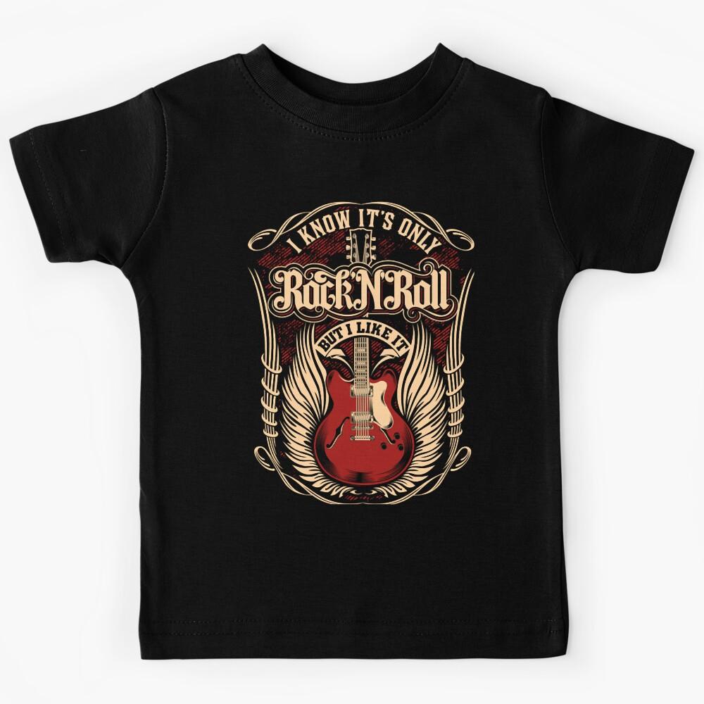 guitar-rock-roll Kids T-Shirt 100