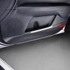 For Kia K3 2019-2026 Carbon Fiber 4PCS Door Anti Kick Panel Cover Trim Interior Mouldings Decoration Accessories