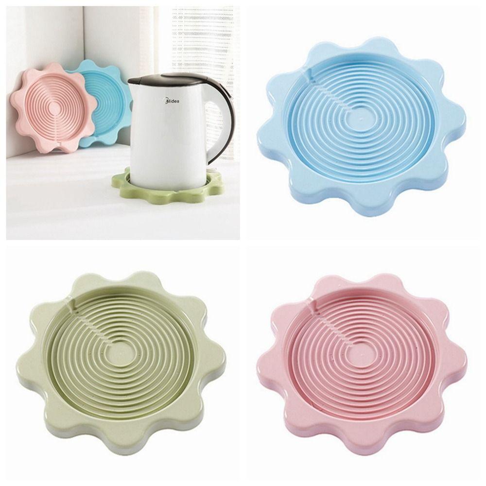 

Non-slip Boiling Water Bottle Mat Silicone Coaster Creative Hot Water Pot Mat Home