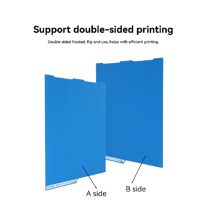 Cool Plate For Bambu lab A1/X1/P1P Build Plate For Anycubic Kobra S1/3 Double-Sided Plate Spring Heated Bed For Flashforge AD5X