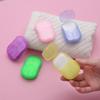 Portable Mini Travel Soap Flakes Box for Hand Washing