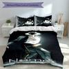 3pcs Custom Name Michael Jackson Set,Includes 1 Duvet Cover and 2 Pillowcases,All-season Bedroom Decor