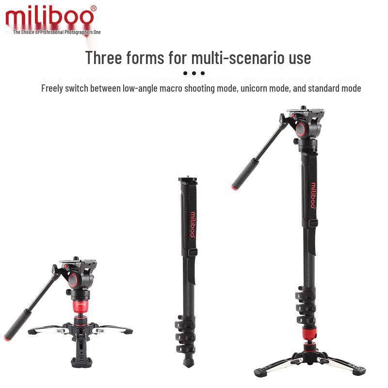 Miliboo Carbon Fiber Monopod with Arca Head Set