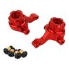 Metal Front & Rear Steering Knuckles Carrier Steering Hub Carriers Upgrade Parts for Tamiya TT-02B TT02B 1/10 RC Drift Car