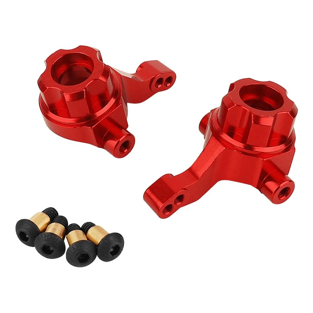 Metal Front & Rear Steering Knuckles Carrier Steering Hub Carriers Upgrade Parts for Tamiya TT-02B TT02B 1/10 RC Drift Car