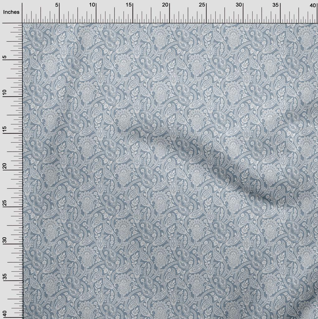 oneOone Cotton Flex Coin Gray Fabric Asian Block Sewing Fabric By The Yard Printed Diy Clothing Sewing Supplies 40 Inch
