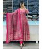 Women Designer Anarkali Cotton Straight Kurti Set Indian Bollywood Party Wear Top Tunic Salwar Suit