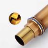 A84E-Luxury Brass Bathroom Faucet Basin Faucets Tall Bamboo Hot Cold Water Tap With Two Pipes Kitchen Outdoor Garden WC Taps