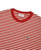 COVERNAT College Stripe Long Sleeve Red