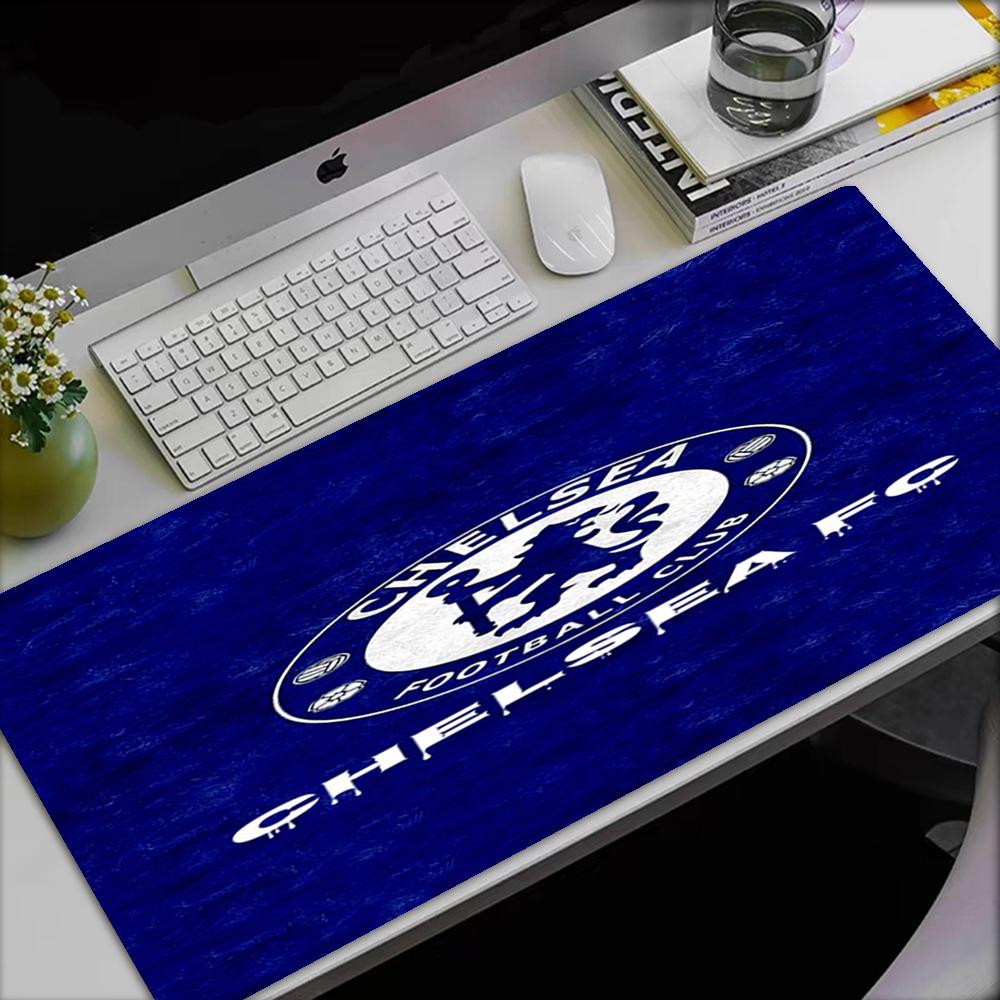 Chelsea Football Club Theme Mouse Pad, Non Slip Rubber Base, Multifunctional Office & Home Decor, Perfect for Workspace Personalization.