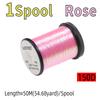 1Spool 150D Shimmering Lumo Fly Tying Thread Material Flashy and Glow Ideal for Buzzers, Dry/Wet Flies & Fly Body