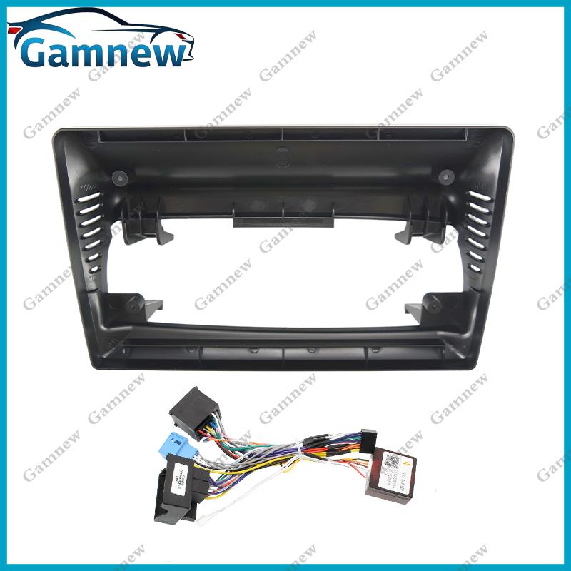 9 Inch Car Frame Fascia Canbus Box Adapter Android Radio Dash Fitting Panel Kit For BMW 5 ( M5 / E34 ) 1995-2003