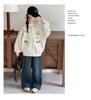 2025 Girls' Stylish Hooded Fleece-Lined Coat for Autumn/Winter