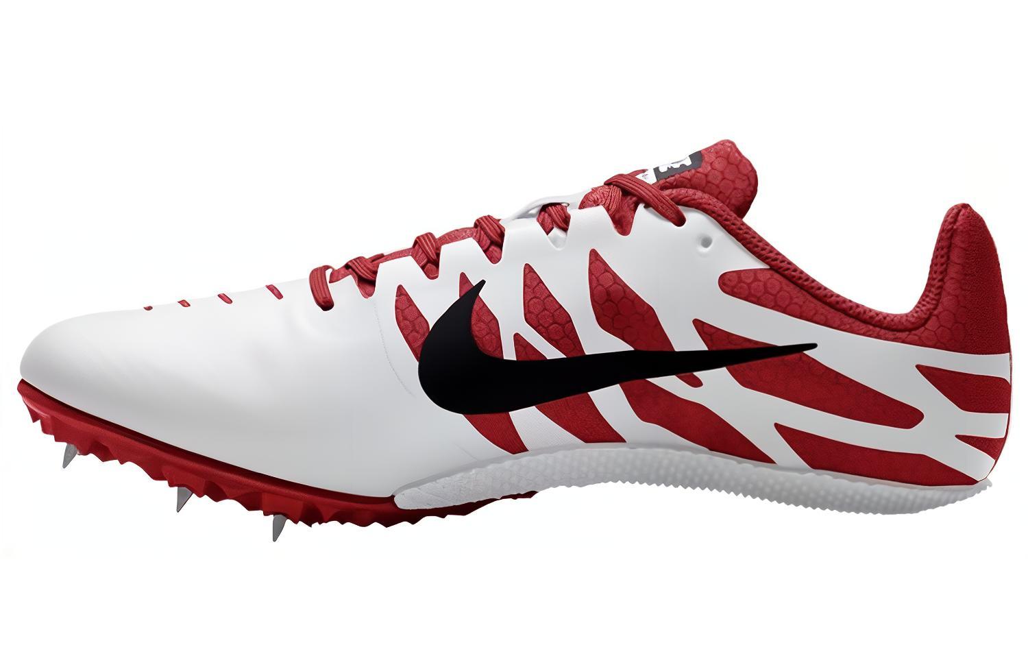 Nike Air Zoom Rival S 9 Spikes  White Red  907564-605 45.5