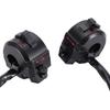 Pair of Universal 22mm Motorcycle Handlebar Switch Control Left & Right Side Horn