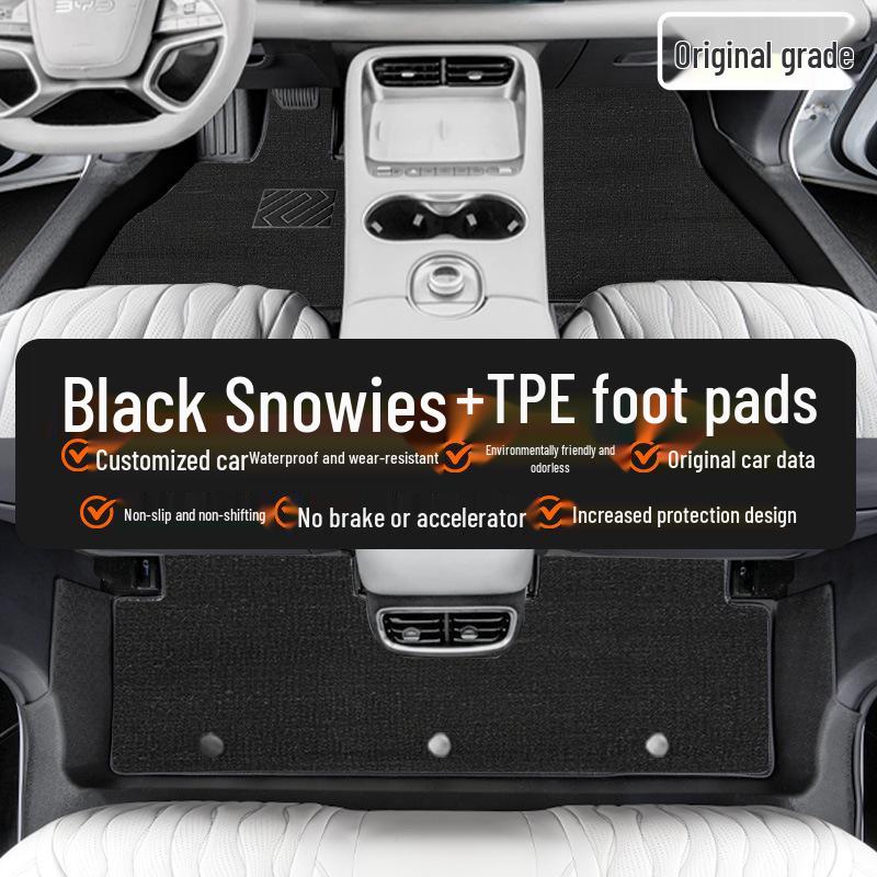 BYD Sea Lion 06EV Floor Mats, Full Coverage TPE for 2025 Model, Custom Car Accessories