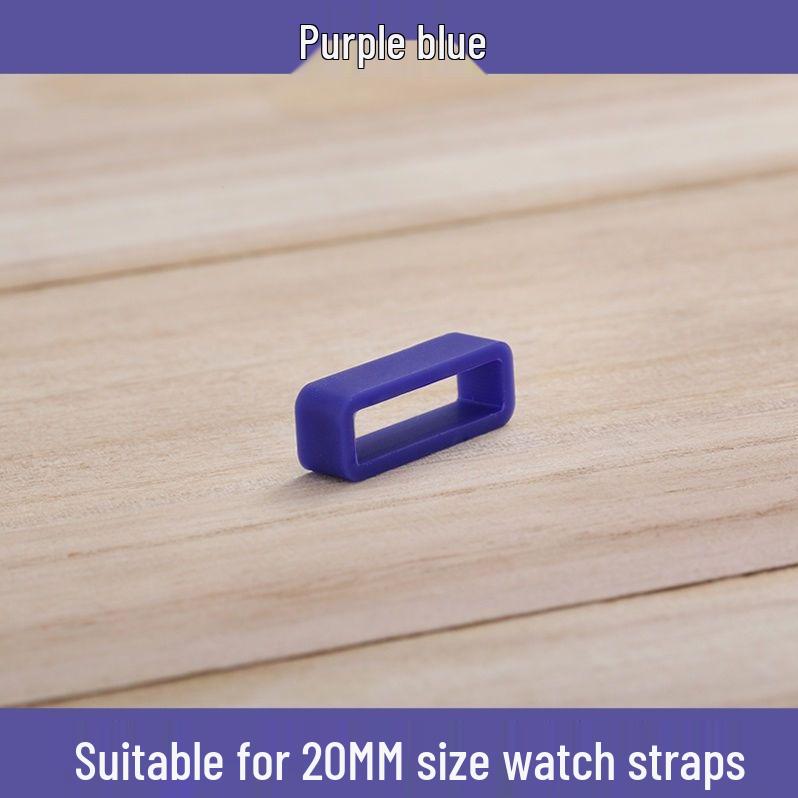 Children's Silicone Watch Strap Buckle & Leather Loop Accessories