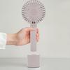 TRADE ONE new Handy portable 4 levels of airflow USB 30906 [2025 model] fan, pink, fan, adjustment, rechargeable, Type-C included,