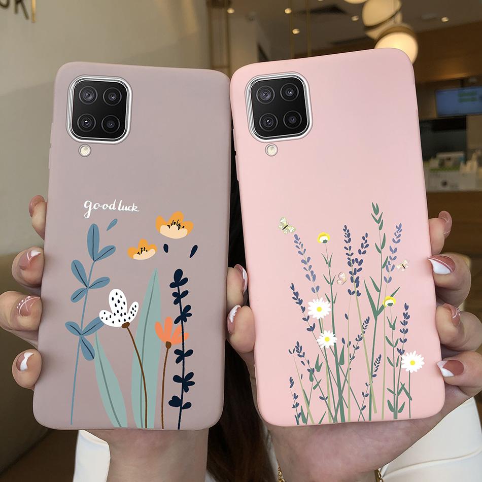 For Samsung Galaxy F22 6.4 inches Case Butterfly Soft Silicon Back Cover For Samsung Galaxy M32 SM-M325FV New Fashion Phone Bags