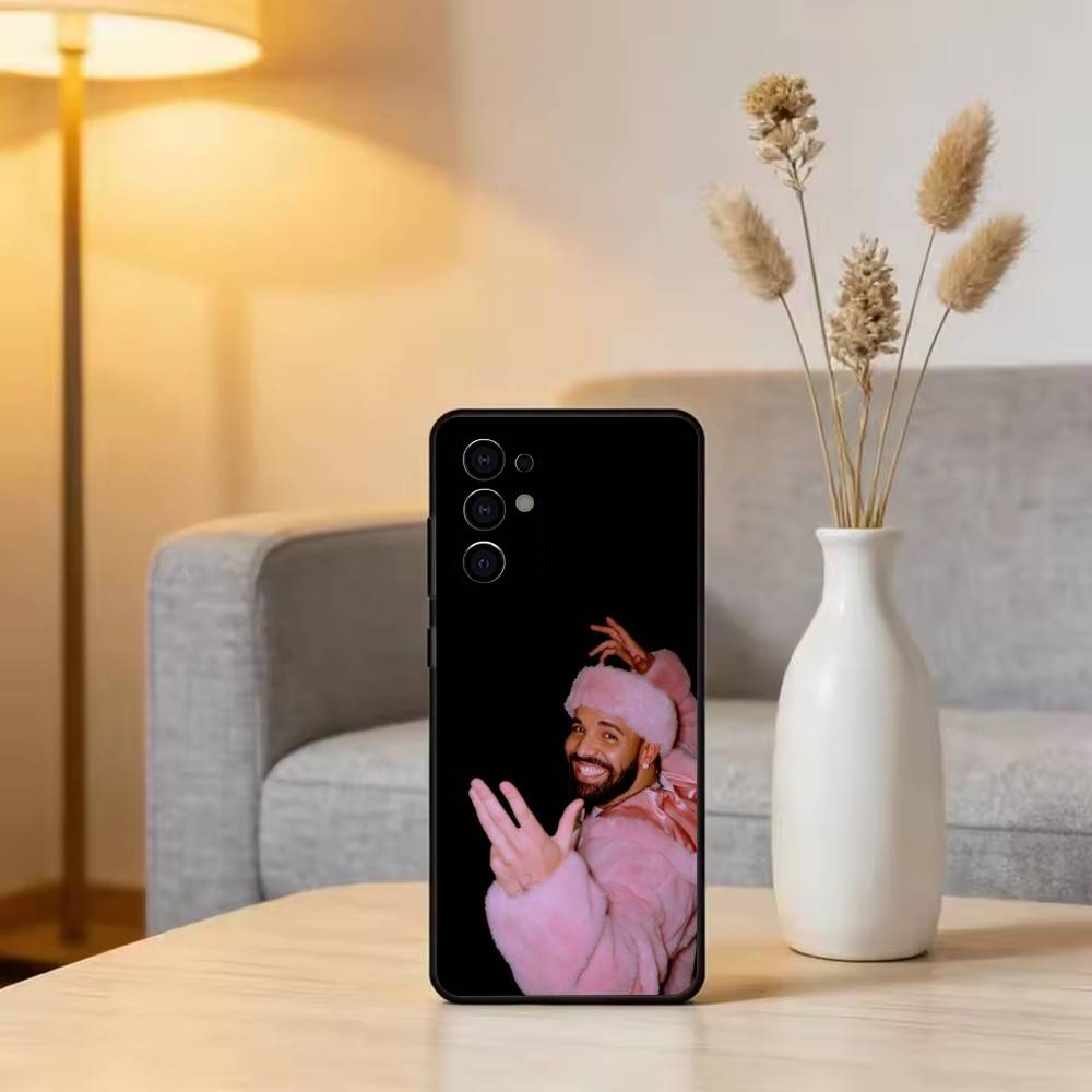 D-Drake S-Style Views Phone Case Black Silicone Soft For Samsung S25,S24,S21,S22,S23,S30,Ultra,S20,Plus,Fe,Lite