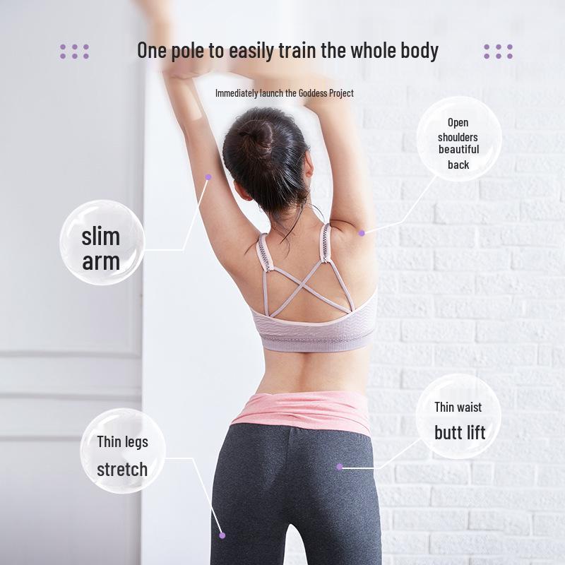 8-Shaped Resistance Band: Shoulder Trainer & Back Slimmer for Indoor Fitness & Yoga