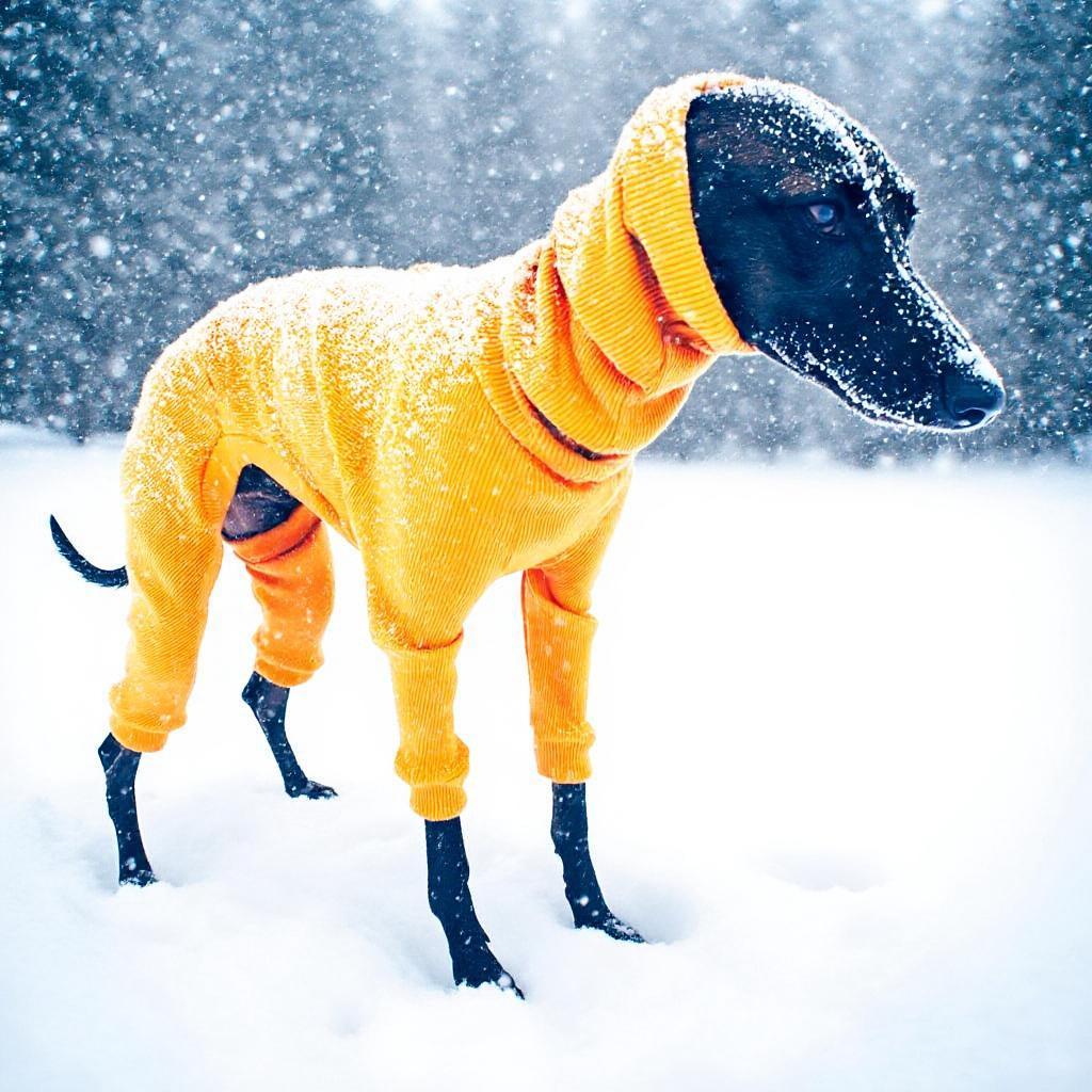 European & American Solid Color High-Neck Slim Fit Ribbed Dog Clothes for Autumn & Winter.