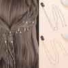 Boho Hair Accessory Moon Star Headpiece Vintage Hair Clip Women