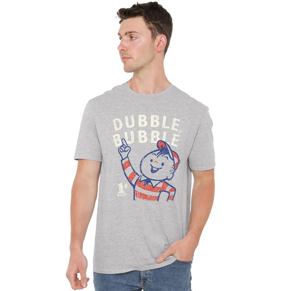 Dubble Bubble Unisex Adult Pointed Heather T-Shirt