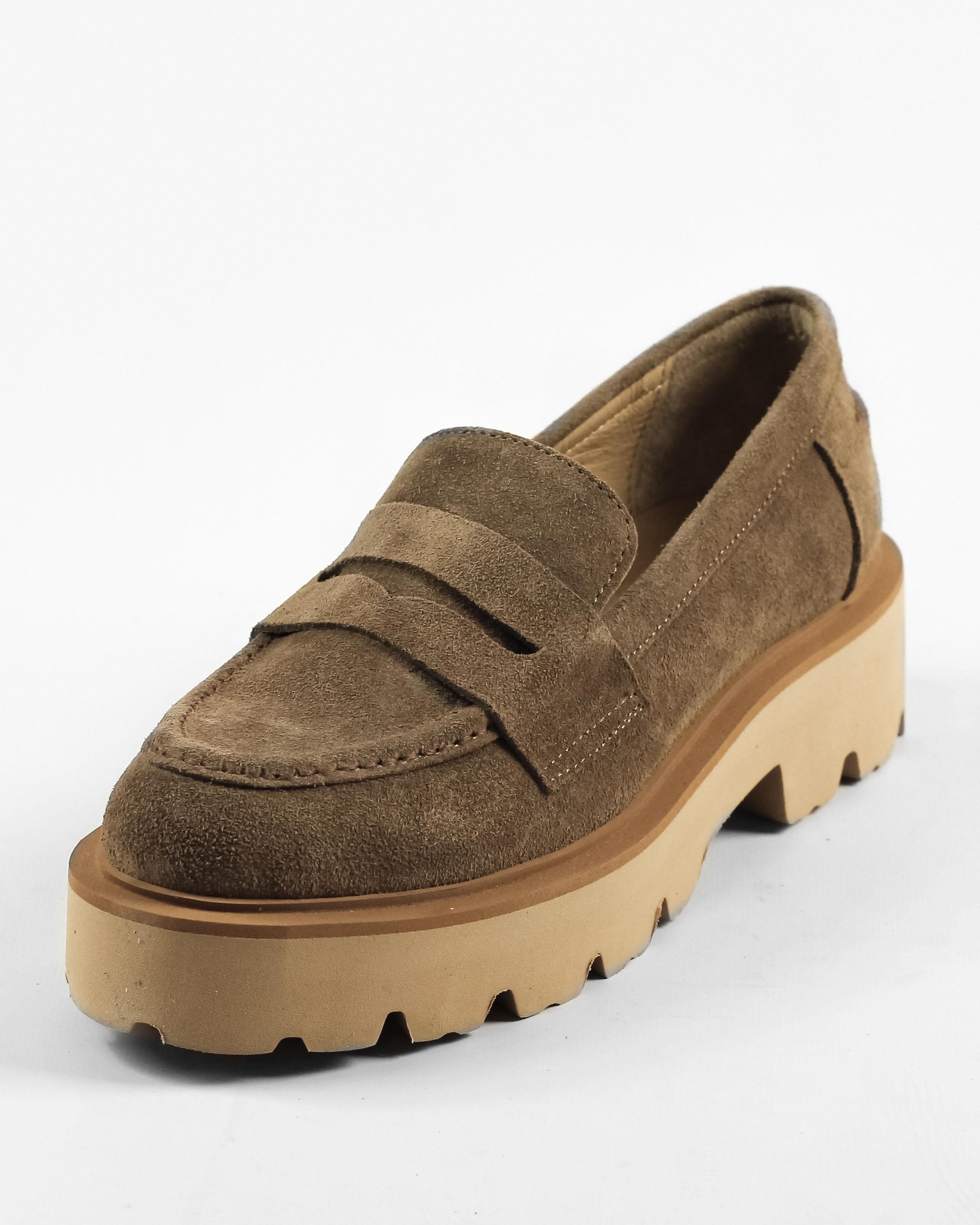 

Лофери замшеві Evromoda 1030789 37 Тауп 36 світло-колір taupe