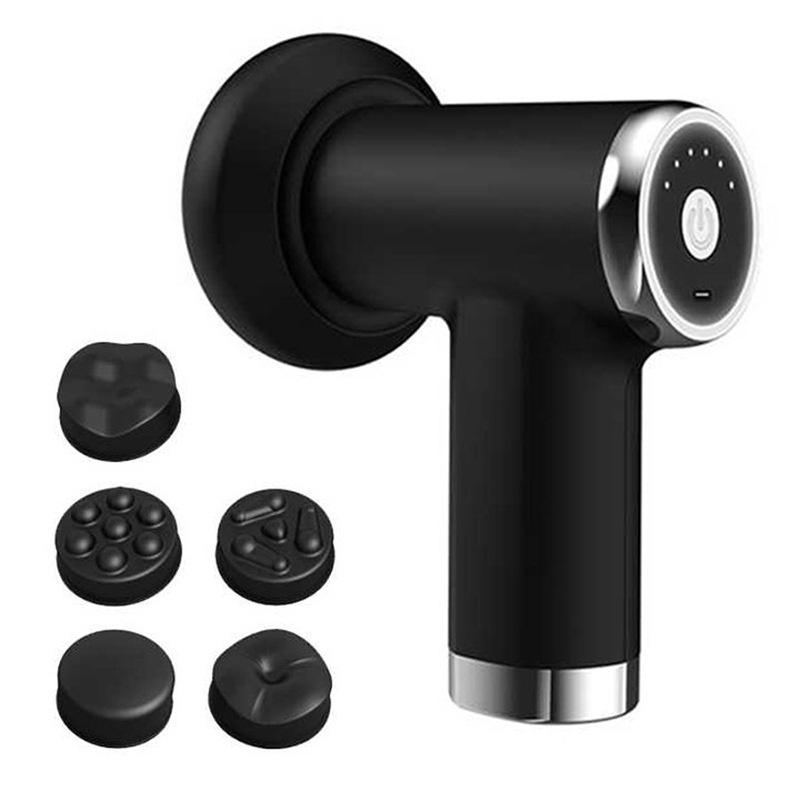 Body Massager, Home Massage Stick With 5 Massage Heads, Convenient Fat Pusher, Wireless Charging, Handheld Whole Body Kneading