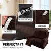 Elastic Jacquard Armchair Chair Cover 2 Seater 6pcs/set Recliner Sofa Cover for Living Room Relax Slipcover Protector