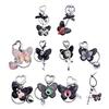 Bag Charm Butterfly Keyholder Backpack Ornament Student Keychain Keyring Jewelry