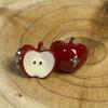 Y2K Cute Harajuku Cartoon Red Apple Fruit Stud Earrings for Women 2026 Trendy Vintage Aesthetic Earrings 2000s Jewelry Decor