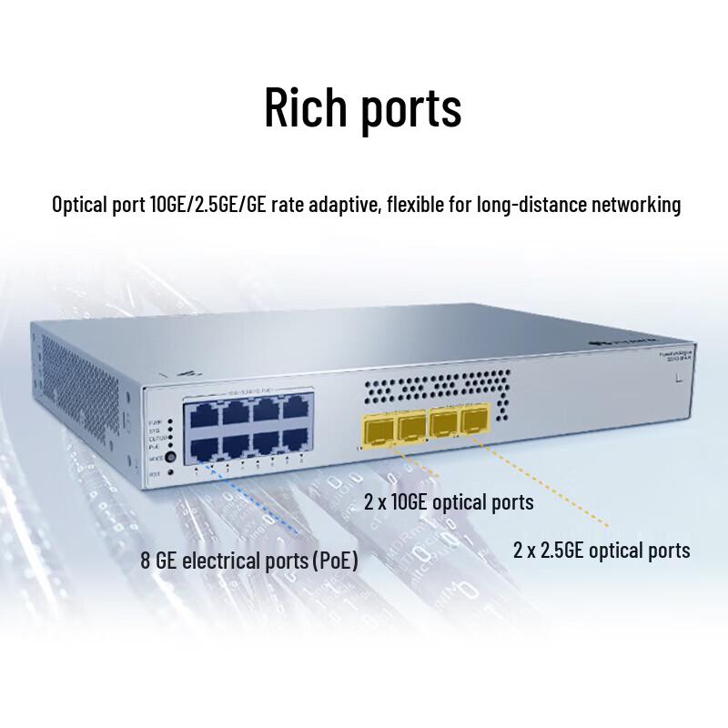 Huawei Kunling S220S-8P4JX Managed PoE Switch