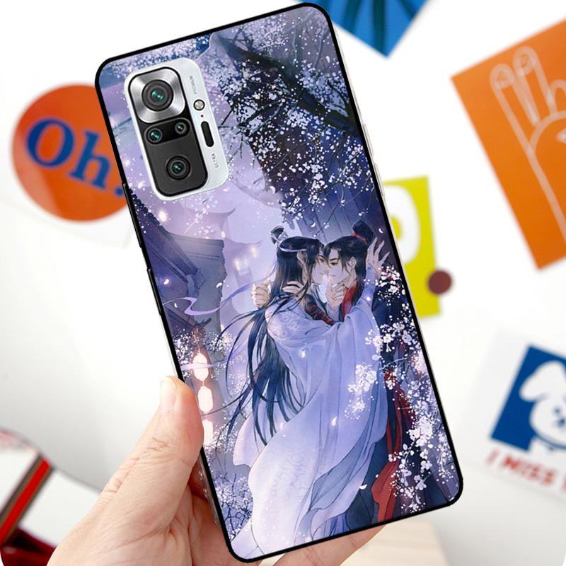 

Чехол для телефона Xiaomi Redmi Note 12 Pro 11 8 9 10 Pro 9S 10S 11S 12S Redmi 12C 10C 9C 10A с персонажами аниме Мо Дао Цзу Ши Redmi Note 12ProPlus