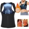 Sauna Vest Heating Sweat Tank Top Breathable Waist Trainer Zipper Sports Corset for Female