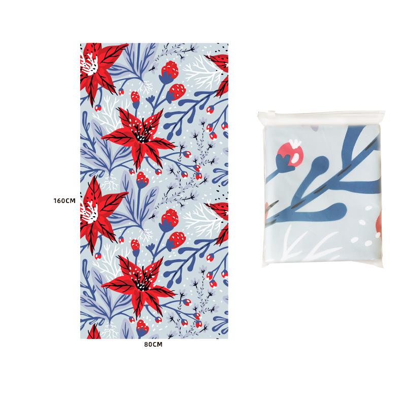 Printed beach towel, printed swimming towel, beach seat towel, bath towel