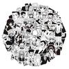 10/30/70 Stück Schwarz-Weiß Anime Hunter×Hunter Aufkleber Coole Graffiti Decals für Handy Koffer Notizbuch Kinder DIY Aufkleber Spielzeug