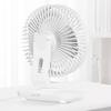 2000mAh Rechargeable Oscillating Fan, 5-Speed Cordless Desk Fan, Portable Small Table Fan for Home Bedroom Living Room Office